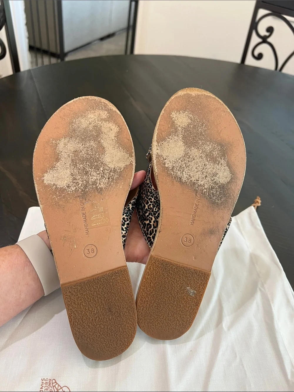 Ancient Greek Sandals crisscross straps
